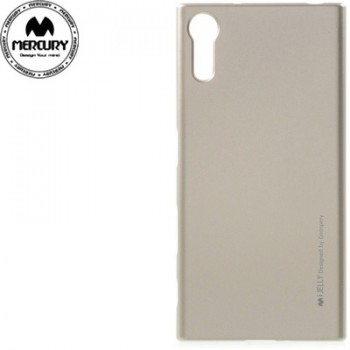 Silikoninis Mercury dėklas auksinis (Xperia Xz/Xzs)
